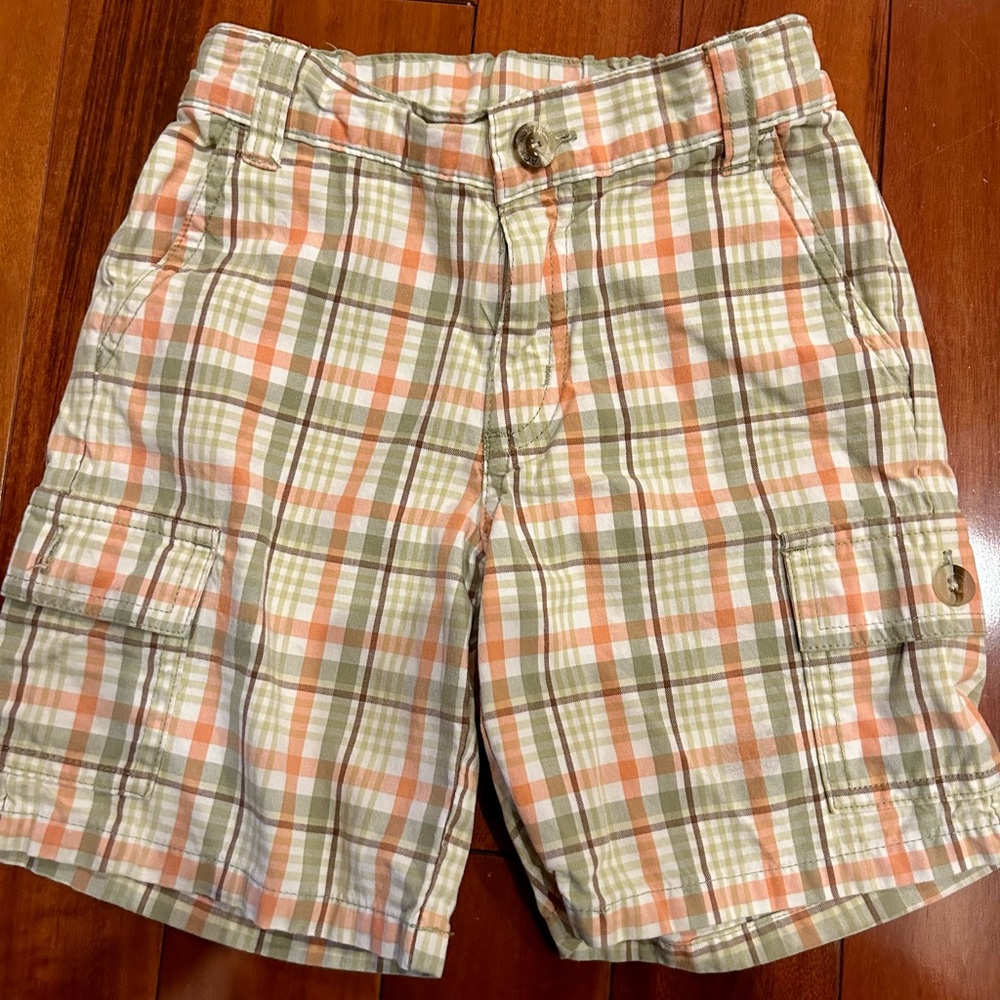 Jamie and Jack 3T plaid shorts